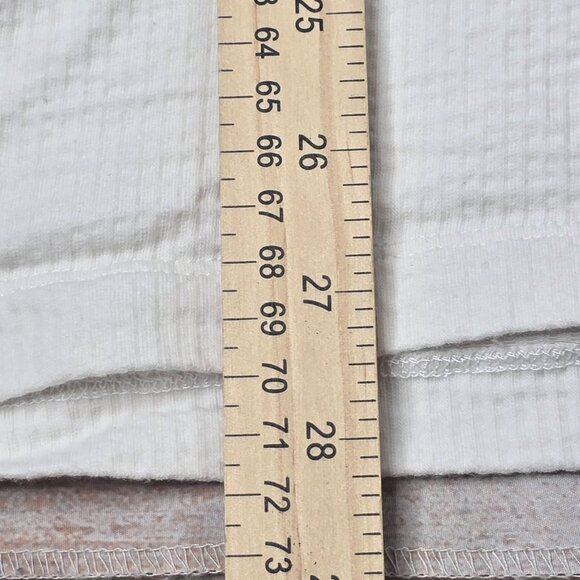 Scotch & Soda Mens XL White Textured T-Shirt With Grey Trim - Picture 8 of 8